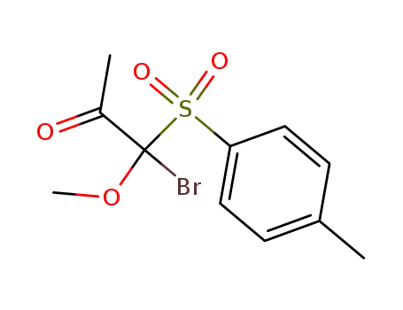 1-Bromo-1-methoxy-1-(toluene-4-sulfonyl)-propan-2-one