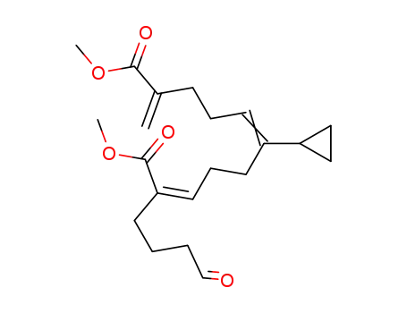 (2Z,6Z)-6-Cyclopropyl-10-methylene-2-(4-oxo-butyl)-undeca-2,6-dienedioic acid dimethyl ester