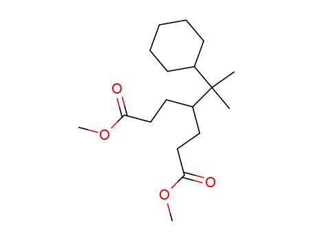 4-(1-Methyl-1-cyclohexyl-ethyl)-pimelinsaeure-dimethylester