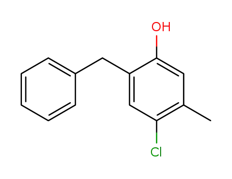 Phenol, 4-chloro-5-methyl-2-(phenylmethyl)-