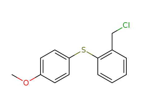 C<sub>14</sub>H<sub>13</sub>ClOS