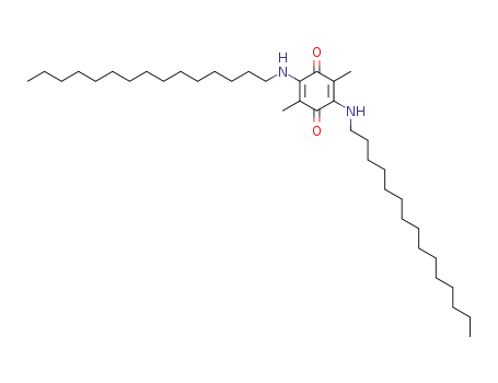 Molecular Structure of 28512-34-7 (2,5-dimethyl-3,6-bis(pentadecylamino)cyclohexa-2,5-diene-1,4-dione)