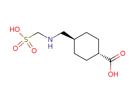 Molecular Structure of 38697-89-1 (trans-4-Sulfomethylaminomethylcyclohexancarbonsaeure)