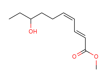 2,4-Decadienoic acid, 8-hydroxy-, methyl ester, (E,Z)-