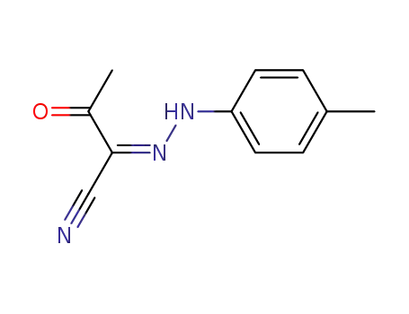 Molecular Structure of 256427-07-3 (2-[(4-methylphenyl)hydrazono]-3-oxobutanenitrile)