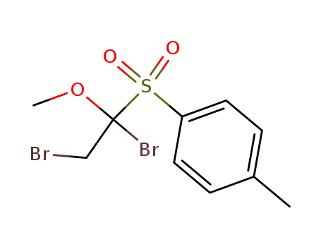 1,2-Dibrom-1-methoxy-1-tosylethan