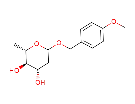 (2S,3R,4S)-6-(4-Methoxy-benzyloxy)-2-methyl-tetrahydro-pyran-3,4-diol