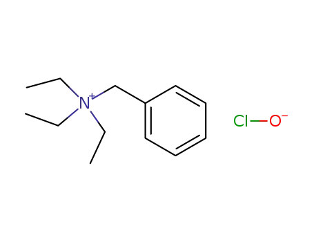 Molecular Structure of 121633-41-8 (triethylbenzylammonium hypochlorite)
