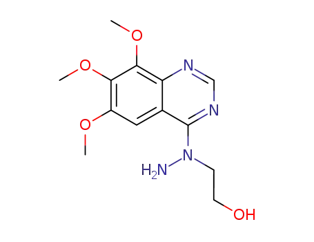 2-<1-(6,7,8-trimethoxyquinazolin-4-yl)hydrazino>-ethanol