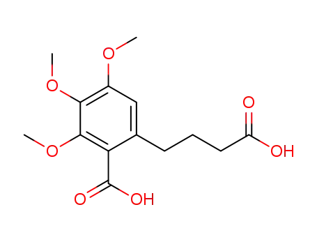 4-(2-carboxy-3,4,5-trimethoxy-phenyl)-butyric acid