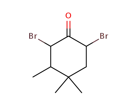 2,6-Dibromo-3,4,4-trimethyl-cyclohexanone