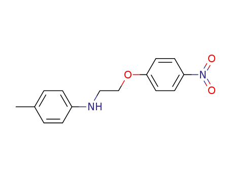 4-Methyl-N-[2-(4-nitrophenoxy)ethyl]aniline