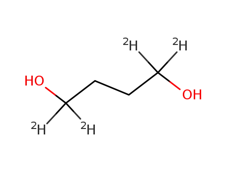 Molecular Structure of 36684-44-3 (1,4-BUTANE-1,1,4,4-D4-DIOL)