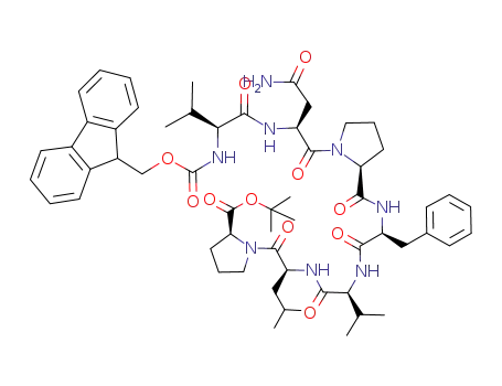 N-Fmoc-L-Val-L-Asn-L-Pro-L-Phe-L-Val-L-Leu-L-Pro-O-(t-Bu)