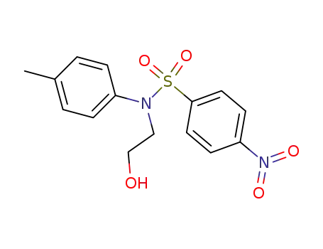 N-(2-Hydroxyethyl)-N-(4-methylphenyl)-4-nitrobenzene-1-sulfonamide
