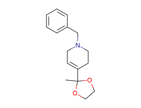 Pyridine,1,2,3,6-tetrahydro-4-(2-methyl-1,3-dioxolan-2-yl)-1-(phenylmethyl)-