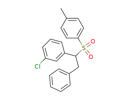 1-<m-Chlor-phenyl>-1-<p-toluolsulfonyl>-2-phenyl-aethan