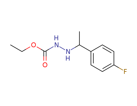 N'-(p-Fluoro-α-methylbenzyl)carbazic acid ethyl ester