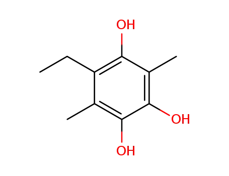 2,3,6-Trihydroxy-1,4-dimethyl-5-aethyl-benzol