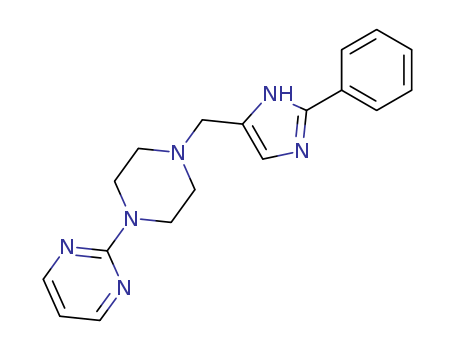 2-PHENYL-4(5)-((4-(PYRIMIDIN-2-YL)-PIPERAZIN-1-YL)METHYL)IMIDAZOLE DIMALEATE
