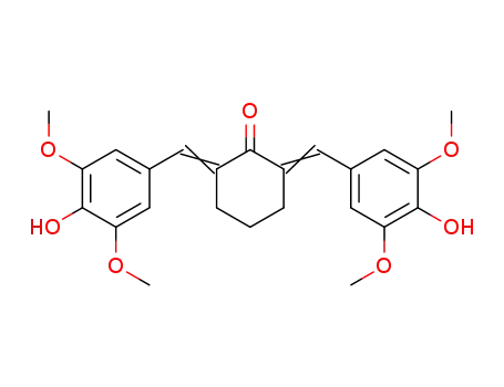 Cyclohexanone, 2,6-bis[(4-hydroxy-3,5-dimethoxyphenyl)methylene]-