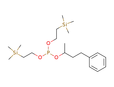 Phosphorous acid 1-methyl-3-phenyl-propyl ester bis-(2-trimethylsilanyl-ethyl) ester