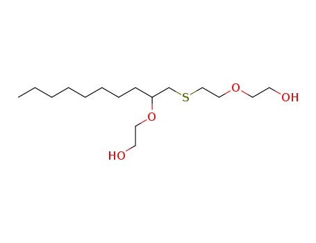 Molecular Structure of 113487-07-3 (Ethanol, 2-[2-[[2-(2-hydroxyethoxy)decyl]thio]ethoxy]-)