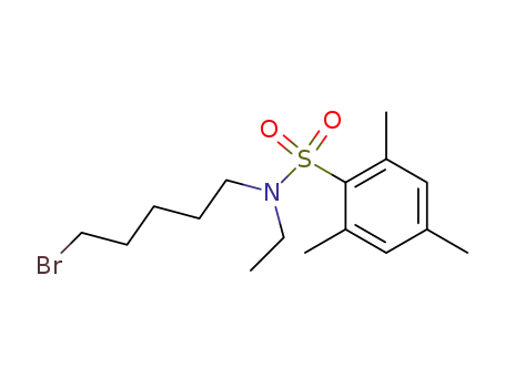 Benzenesulfonamide, N-(5-bromopentyl)-N-ethyl-2,4,6-trimethyl-