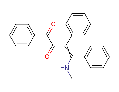 1-Methylamino-1,2,4-triphenyl-1-buten-3,4-dion