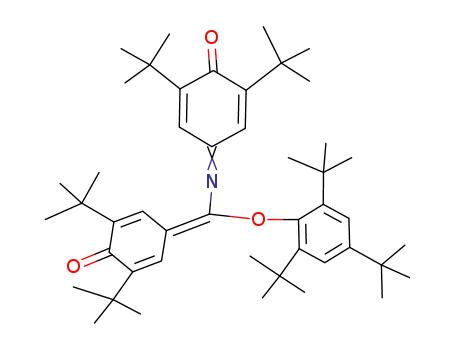 3,5-Di-tert-butyl-N-(3,5-di-tert-butyl-4-oxo-cyclohexa-2,5-dienylidene)-4-oxo-cyclohexa-2,5-dienecarboximidic acid 2,4,6-tri-tert-butyl-phenyl ester