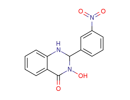 3-hydroxy-2-{3-nitrophenyl}-2,3-dihydro-4(1H)-quinazolinone