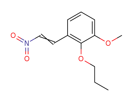 ω-Nitro-3-methoxy-2-propyloxy-styrol