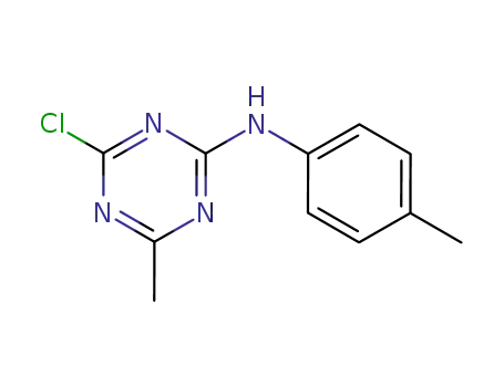 (4-chloro-6-methyl-[1,3,5]triazin-2-yl)-<i>p</i>-tolyl-amine