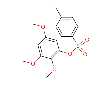 Molecular Structure of 20032-41-1 (Phenol,2,3,5-trimethoxy-, 1-(4-methylbenzenesulfonate))