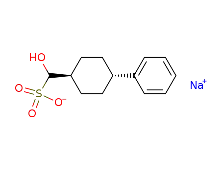 Sodium; hydroxy-(4-phenyl-cyclohexyl)-methanesulfonate