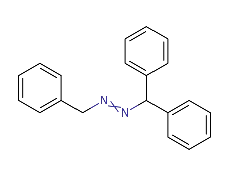 Molecular Structure of 81965-47-1 (Diazene, (diphenylmethyl)(phenylmethyl)-)