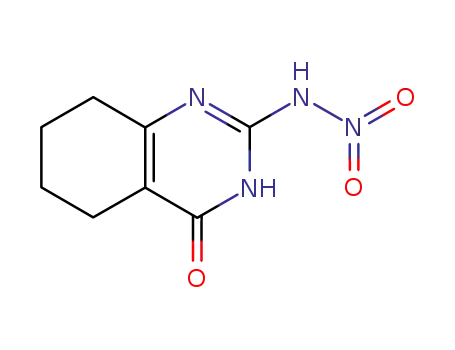 Molecular Structure of 54069-45-3 (2-nitroamino-5,6,7,8-tetrahydro-4(3H)-quinazolinone)