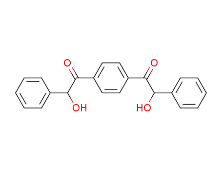 Molecular Structure of 59443-08-2 (Ethanone, 1,1'-(1,4-phenylene)bis[2-hydroxy-2-phenyl-)