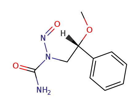 (-)(R)-N-(2-Methoxy-2-phenylethyl)-N-nitrosoharnstoff