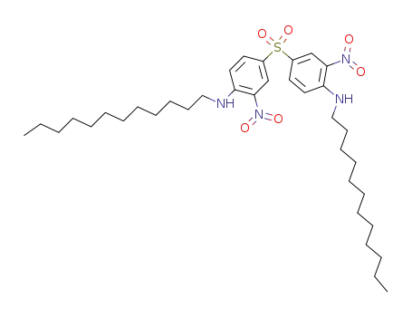 Molecular Structure of 14894-47-4 (Bis-<4-dodecylamino-3-nitro-phenyl>-sulfon)