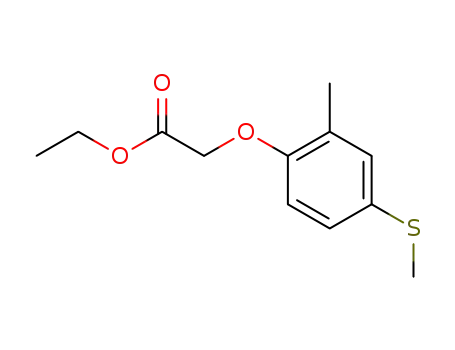 (2-Methyl-4-methylmercapto-phenoxy)-essigsaeureethylester