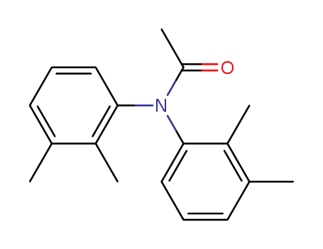 Molecular Structure of 19616-24-1 (N-Acetyl-2.2'.3.3'-tetramethyl-diphenylamin)