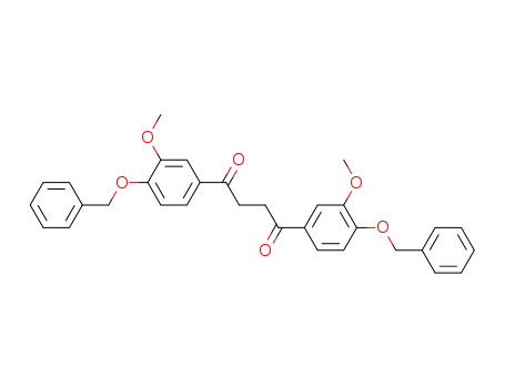 1,4-Butanedione, 1,4-bis[3-methoxy-4-(phenylmethoxy)phenyl]-