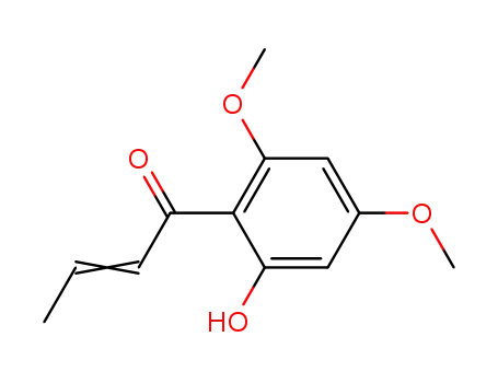 1-(2-ヒドロキシ-4,6-ジメトキシフェニル)-2-ブテン-1-オン