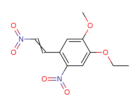 6β-Dinitro-3-methoxy-4-ethoxy-styrol