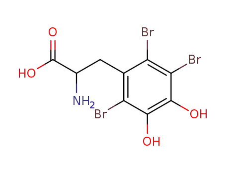 β-(2.3.6-Tribrom-4.5-dihydroxyphenyl)alanin