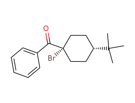 Brom-<sup>(1)</sup>-benzoyl-<sup>(1)</sup>-tert.-butyl-<sup>(4)</sup>-cyclohexan