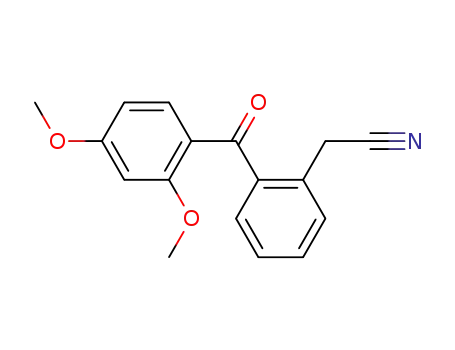 2-Cyanmethyl-2',4'-dimethoxy-benzophenon