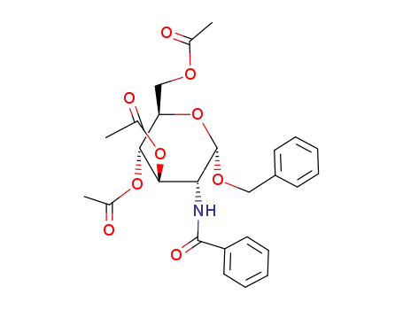 Benzyl 3,4,6-Tri-O-acetyl-2-benzamido-2-deoxy-α-D-glucopyranoside