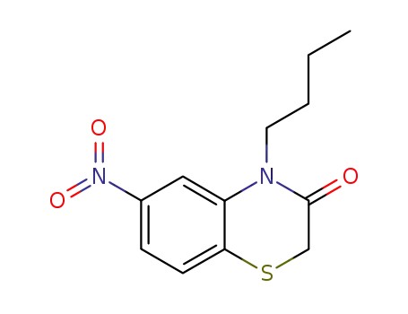 4-butyl-6-nitro-2H-benzo[1,4]thiazin-3-one